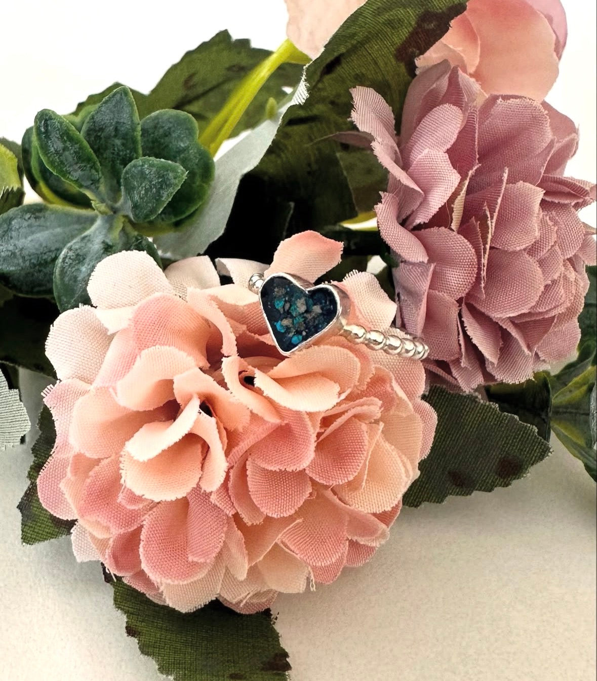 Beloved Heart Ring in Silver