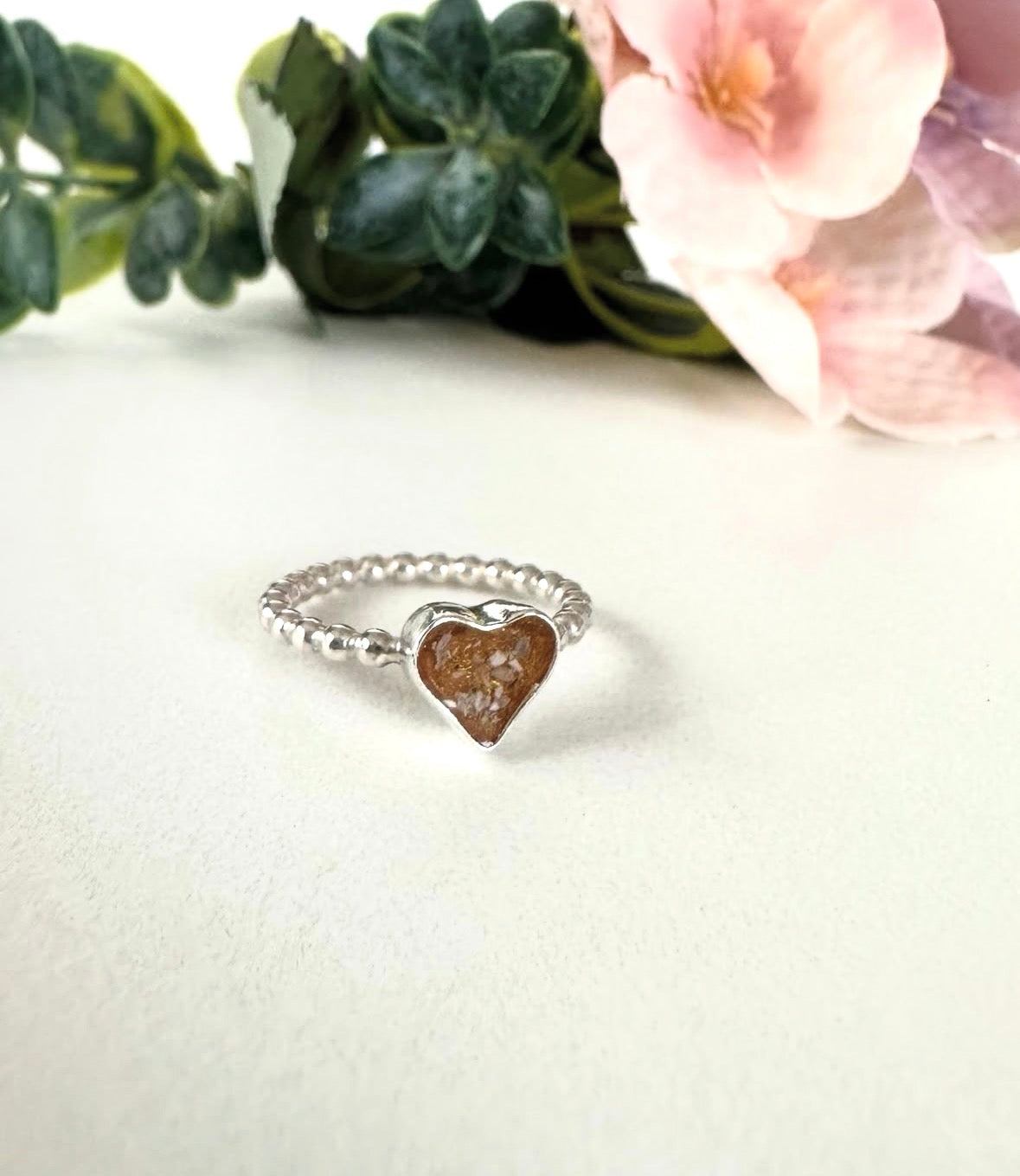 Beloved Heart Ring in Silver