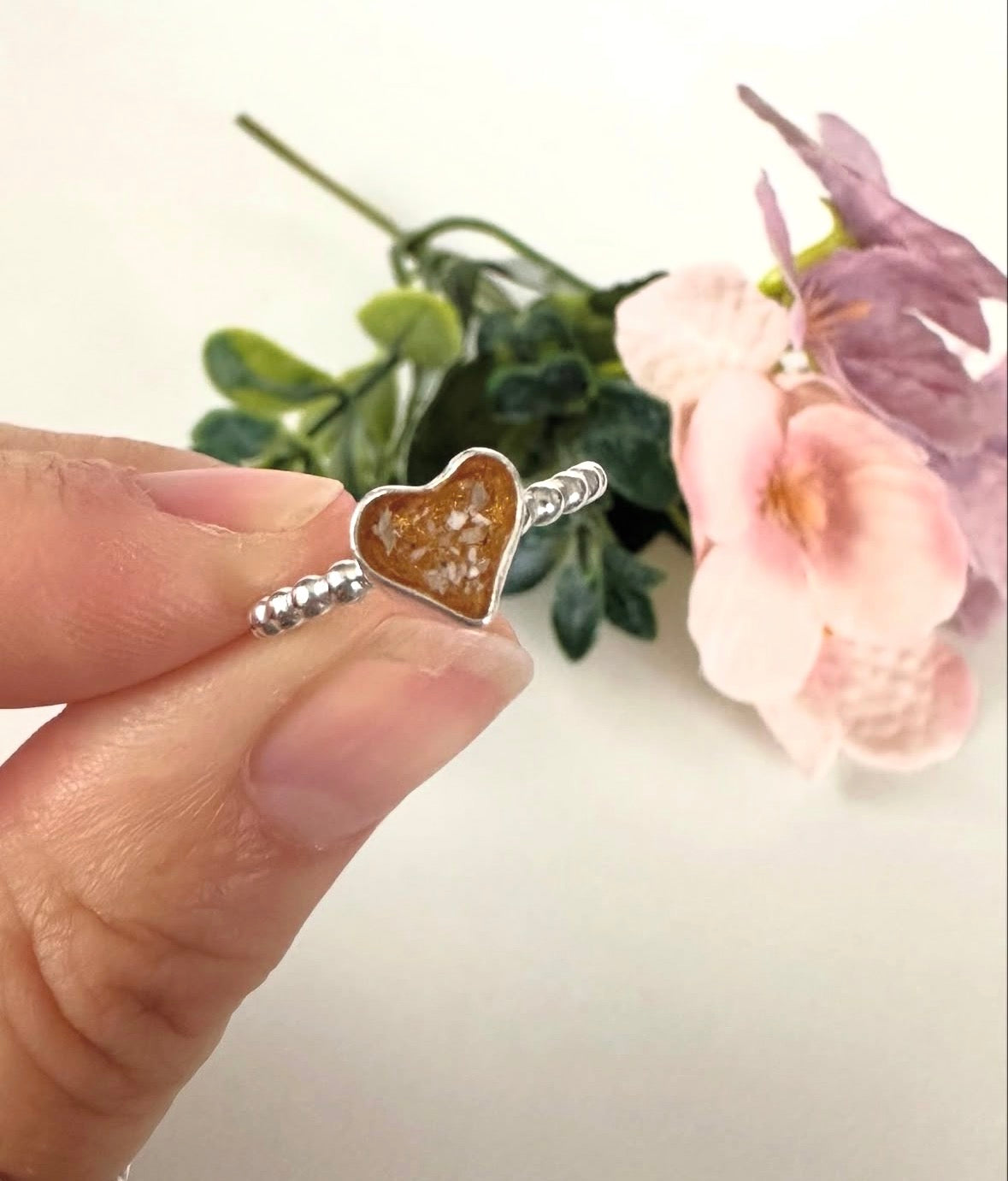 Beloved Heart Ring in Silver