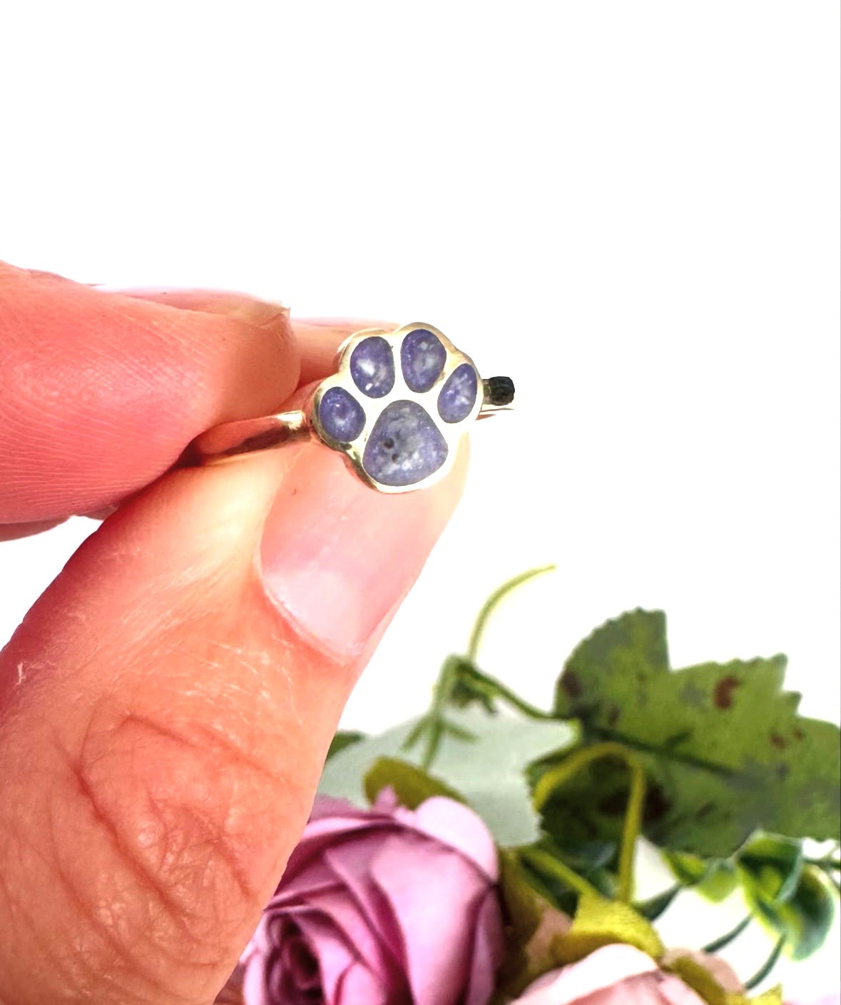 Paw Print Ring in 9ct Gold