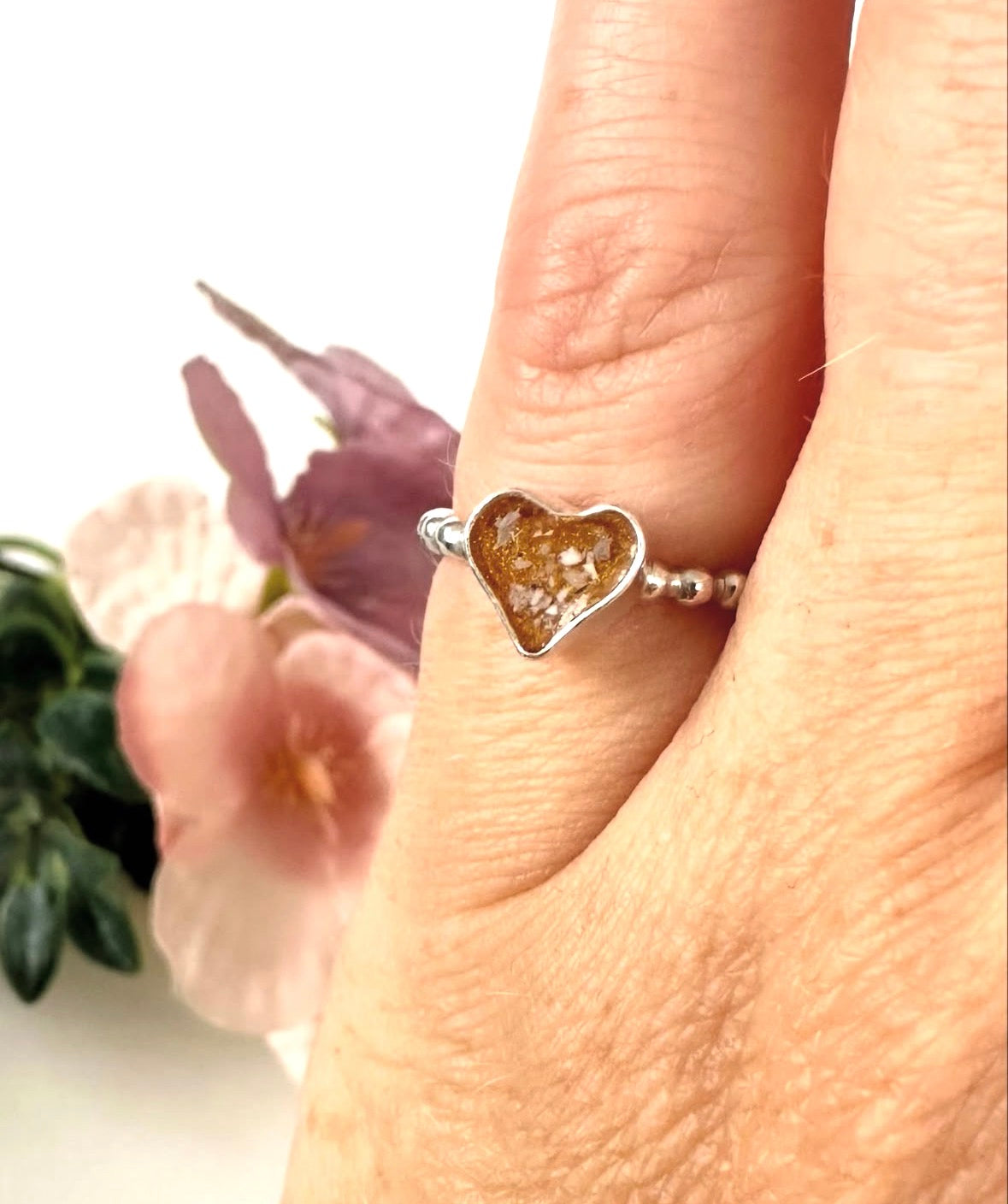 Beloved Heart Ring in Silver