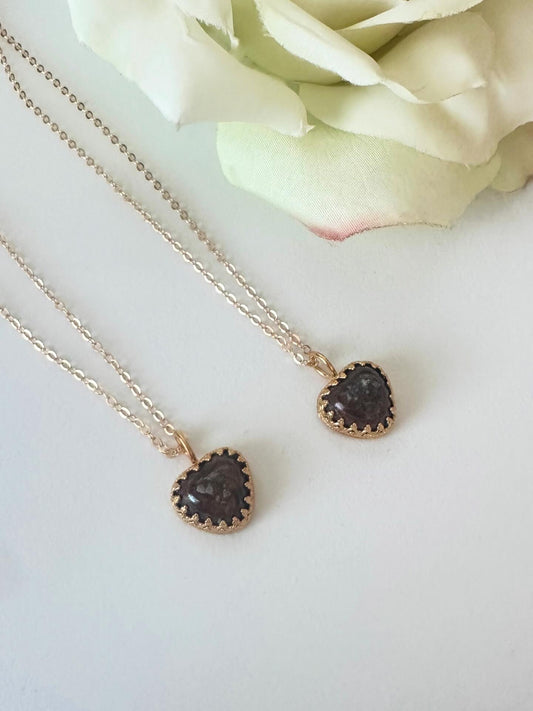 Cherished Heart Pendant in Gold Plated Sterling Silver