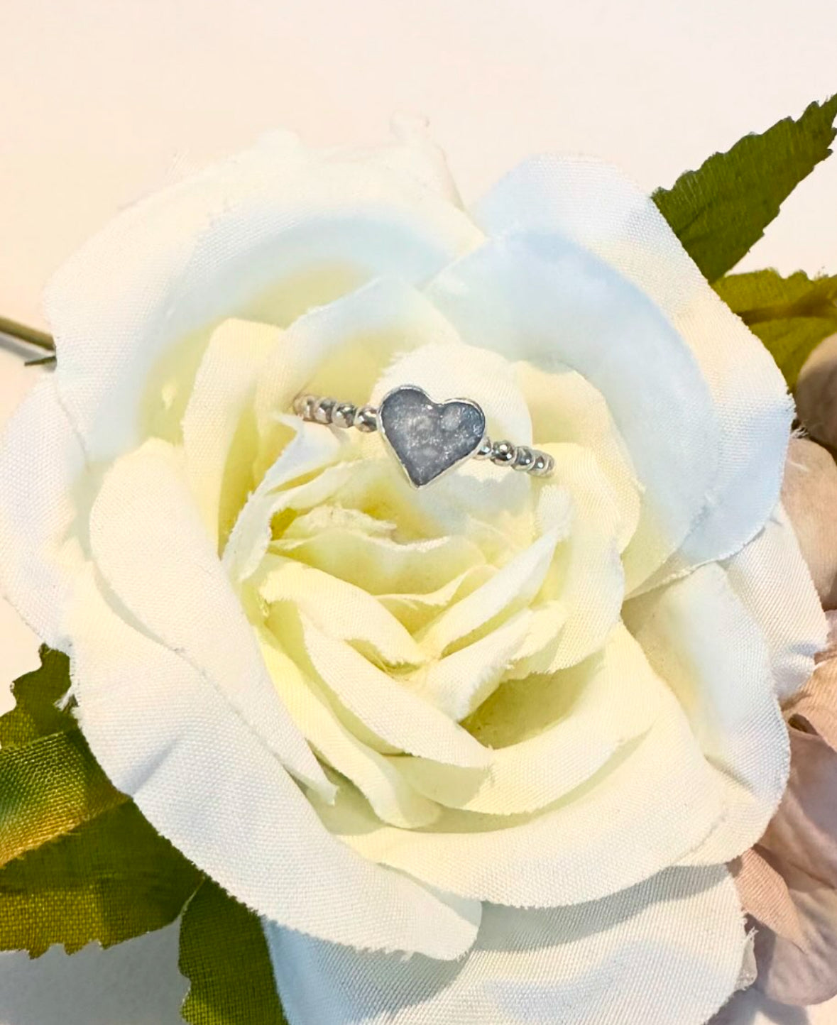 Beloved Heart Ring in Silver