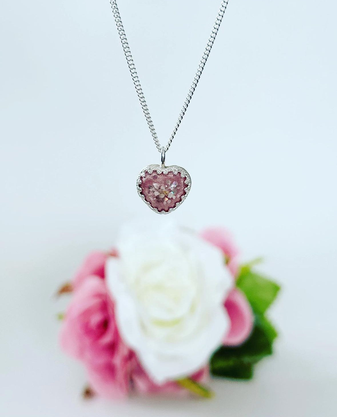 Cherished Heart Pendant in Sterling Silver