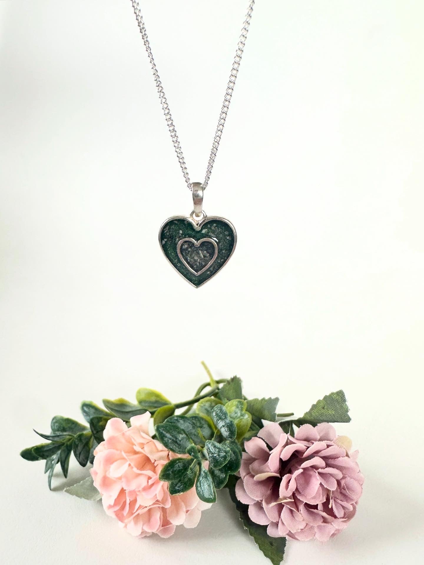 Always In My Heart Pendant in Sterling Silver