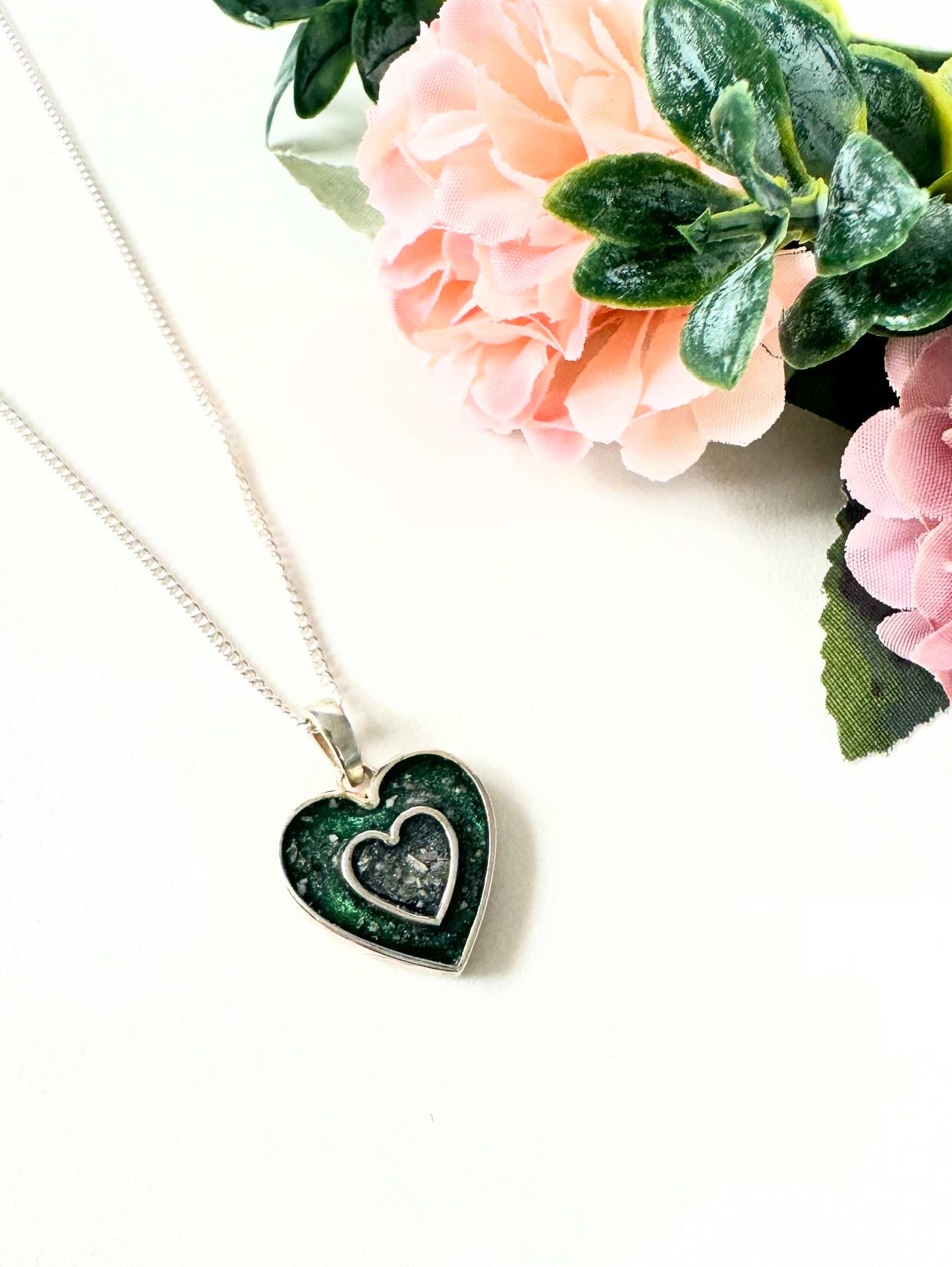 Always In My Heart Pendant in Sterling Silver