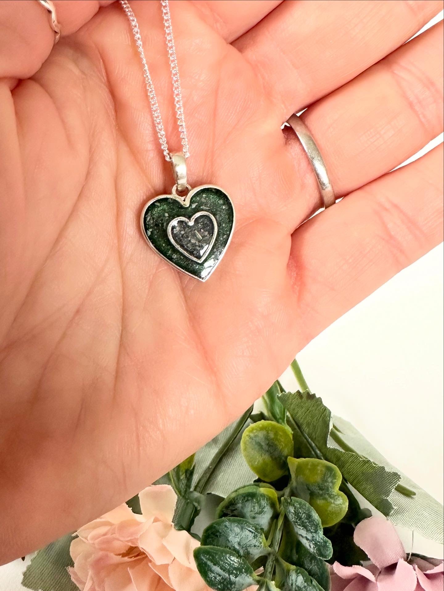 Always In My Heart Pendant in Sterling Silver