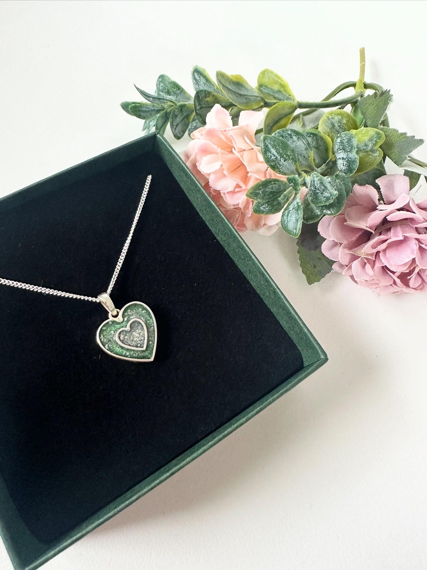 Always In My Heart Pendant in Sterling Silver