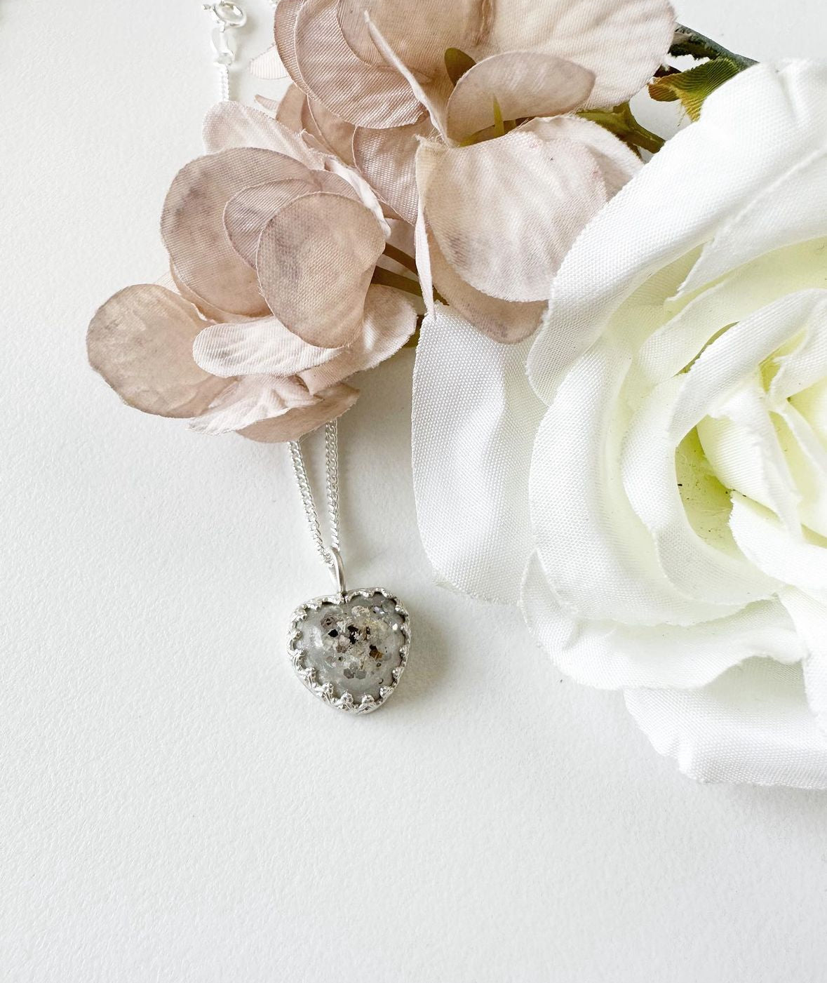 Cherished Heart Pendant in Sterling Silver